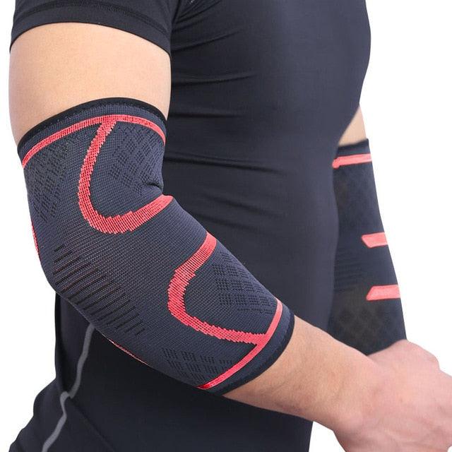 Elastic Protective Elbow Pad for Gym and Outdoor Sports Pain Relief Recovery - dealskart.com.au