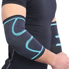 Elastic Protective Elbow Pad for Gym and Outdoor Sports Pain Relief Recovery - dealskart.com.au