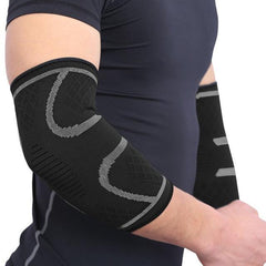 Elastic Protective Elbow Pad for Gym and Outdoor Sports Pain Relief Recovery - dealskart.com.au