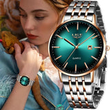 Luxury Wristwatch for Women with Calendar Function - dealskart.com.au