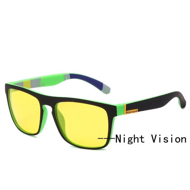 Unisex Night Vision Polarised Anti-Glare Sunglasses - dealskart.com.au