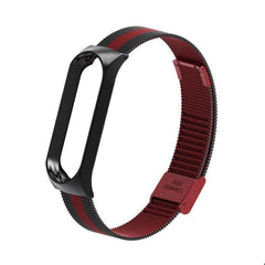 Xiaomi Mi Band 3/4/5/6 Stainless Steel Bracelet Wrist Band - dealskart.com.au