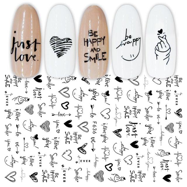 3D Gold Modern and Trendy Nail Foil and Stickers - dealskart.com.au