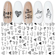 3D Gold Modern and Trendy Nail Foil and Stickers - dealskart.com.au