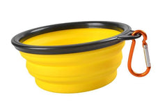 1000ml Collapsible Pet Feeder Bowl Container - dealskart.com.au