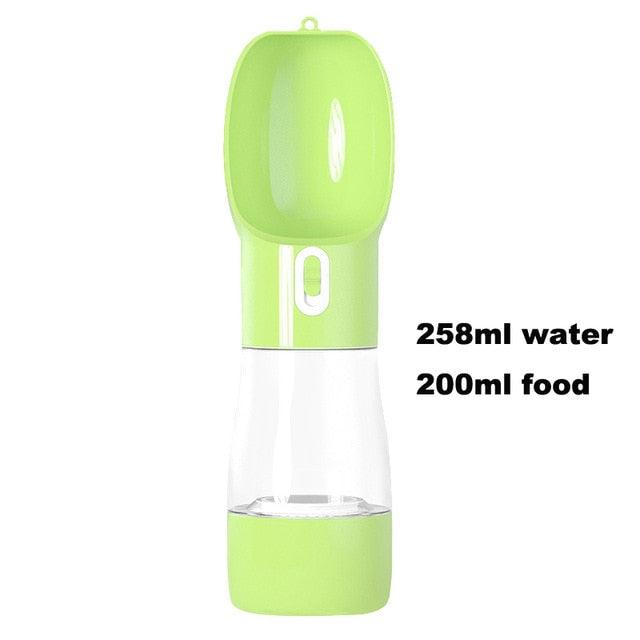 Easy Travel Dog 2-in-1 Water Bottle cum Feeder - dealskart.com.au