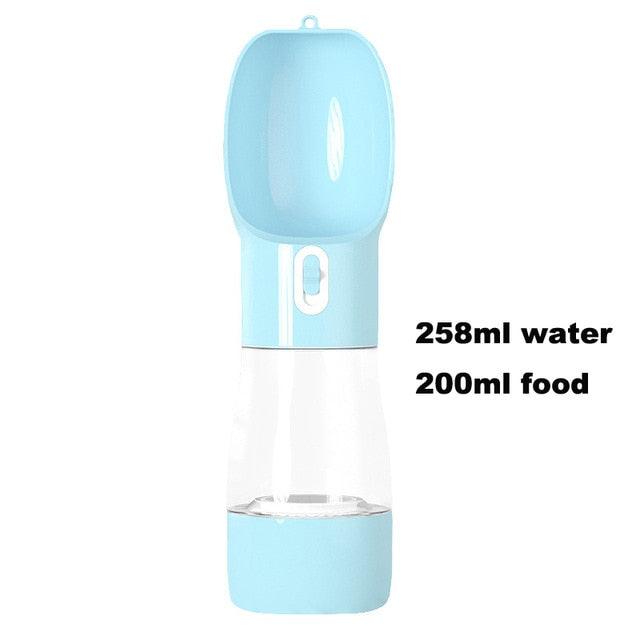 Easy Travel Dog 2-in-1 Water Bottle cum Feeder - dealskart.com.au