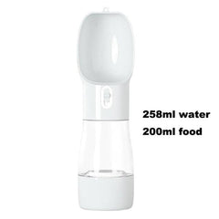 Easy Travel Dog 2-in-1 Water Bottle cum Feeder - dealskart.com.au