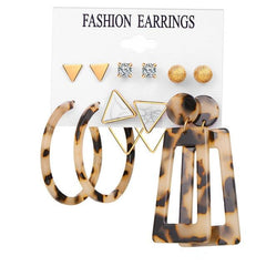 Oversize Hoop Earrings Set Gold Color Round Circle Women's Earrings DIY 2020 Brincos Statement Jewelry - dealskart.com.au