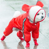 Full Cover Rain Coat for Dogs Cute Waterproof | Dog Accessories - dealskart.com.au