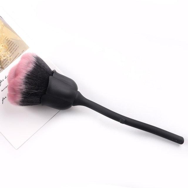 Round Tip Nail Care Dusting Brush - Thick Bristles - dealskart.com.au