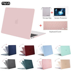 Crystal\Matte Laptop Case For Macbook Pro Retina Air 11 12 13 15 16 Cover For 2020 New Air 13 A2179 Pro 13 Touch Bar A2289 A2251 - dealskart.com.au