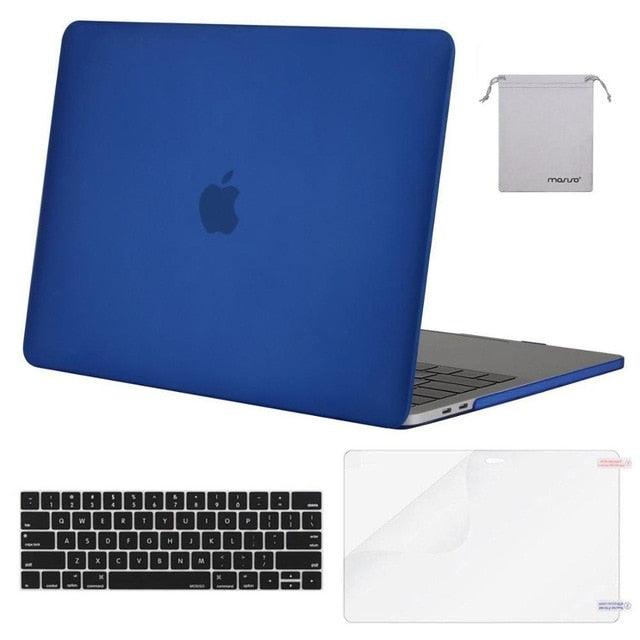 Crystal\Matte Laptop Case For Macbook Pro Retina Air 11 12 13 15 16 Cover For 2020 New Air 13 A2179 Pro 13 Touch Bar A2289 A2251 - dealskart.com.au