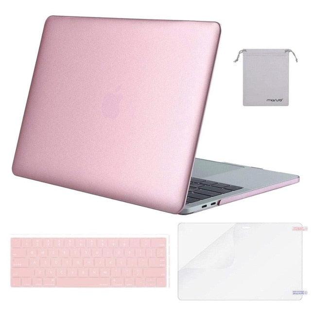 Crystal\Matte Laptop Case For Macbook Pro Retina Air 11 12 13 15 16 Cover For 2020 New Air 13 A2179 Pro 13 Touch Bar A2289 A2251 - dealskart.com.au