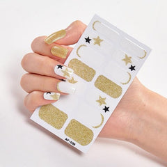 Nail Decorations Full Cover Designer Nail Stickers - dealskart.com.au