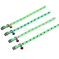 Luminious Glow Collar Belts with Bell - dealskart.com.au