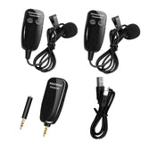 UHF Wireless Lavalier Lapel Microphone - Receiver & Transmitter - dealskart.com.au
