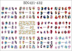 12 Pcs Manicure Love Nail Decoration Water Sticker - dealskart.com.au