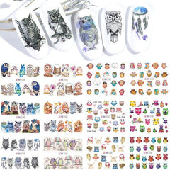 12 Pcs Manicure Love Nail Decoration Water Sticker - dealskart.com.au