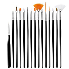 Professional Nail Art Designing Brush Set - 15Pcs/ Set - dealskart.com.au