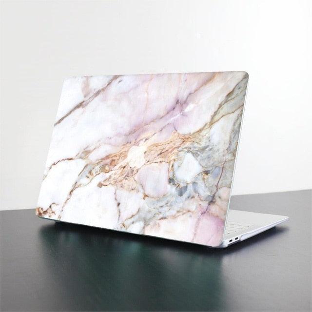 MacBook Hard Shell Case Cover - Marble Pattern, Lightweight - dealskart.com.au