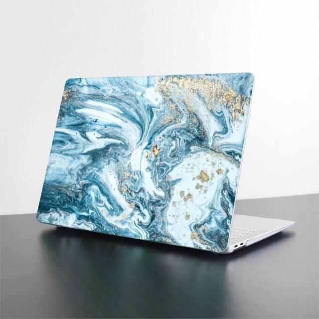 MacBook Hard Shell Case Cover - Marble Pattern, Lightweight - dealskart.com.au