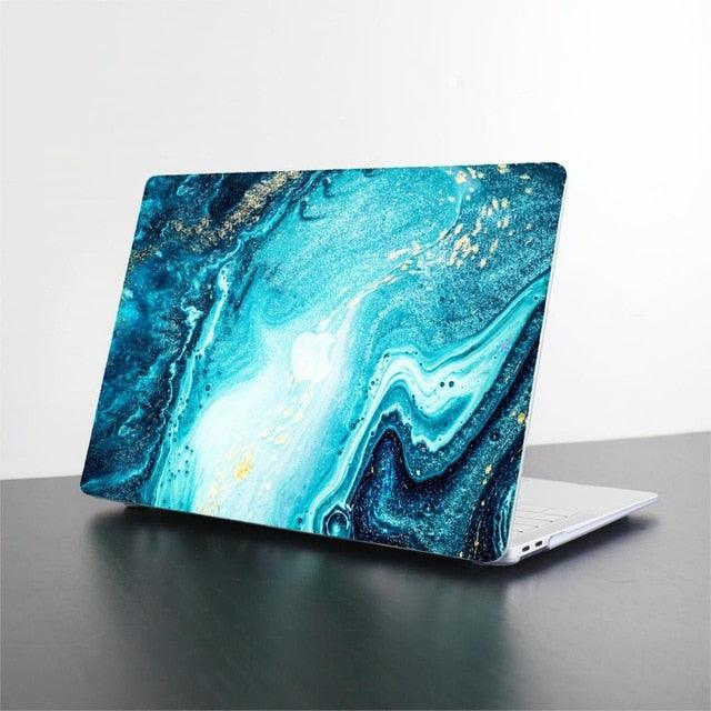 MacBook Hard Shell Case Cover - Marble Pattern, Lightweight - dealskart.com.au