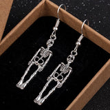 Halloween Vintage Skeleton Skull Dangle Earrings for Women Jewelry Party Gifts Aretes De Mujer Modernos 2019 - dealskart.com.au