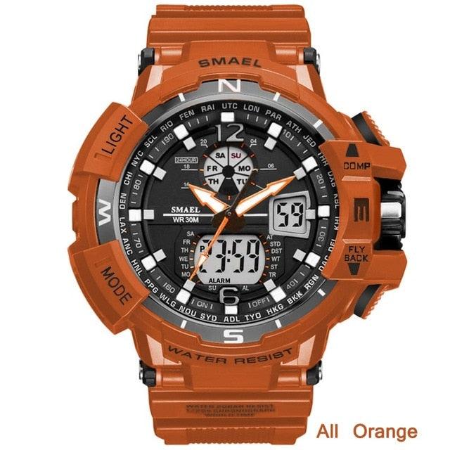 Smael Sports Outdoors Digital Quartz Wristwatch for Men - dealskart.com.au