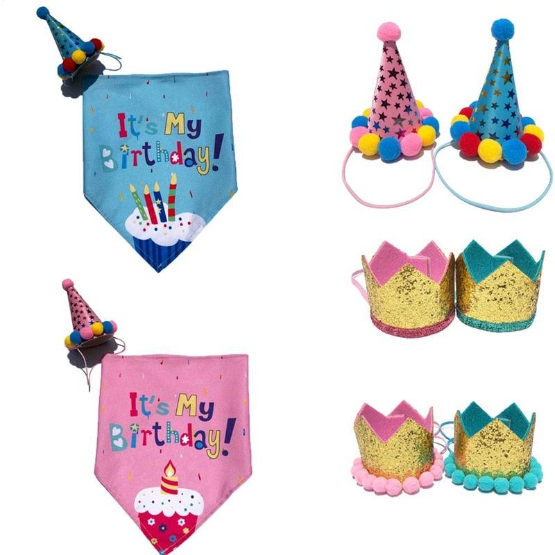 Pet Accessories Pet Birthday Party Caps - dealskart.com.au