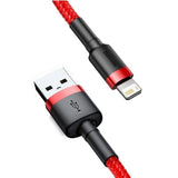 Base-us USB Cable for iPhone 12 11 Pro Max Xs X 8 Plus Cable 2.4A Fast Charging Cable for iPhone 7 SE Charger Cable USB Data Line - dealskart.com.au