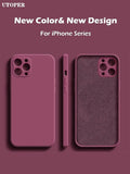 Pastel Coloured Soft Silicone Protective Cover - For iPhone 7/8/X/11/12 Series - dealskart.com.au