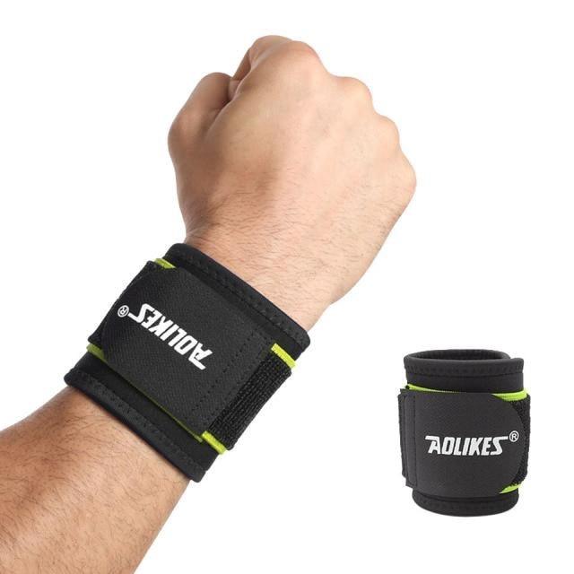Sports Accessories- AOLIKES Adjustable Safety Wrist Support Band - dealskart.com.au