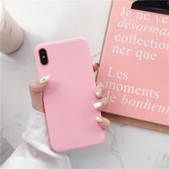 Colourful Soft Silicone Back Case - Pastel Shades, For Xiaomi Redmi and Mi Series - dealskart.com.au