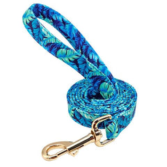 Cute Floral Prints Engravable Dog Collar Belts - dealskart.com.au