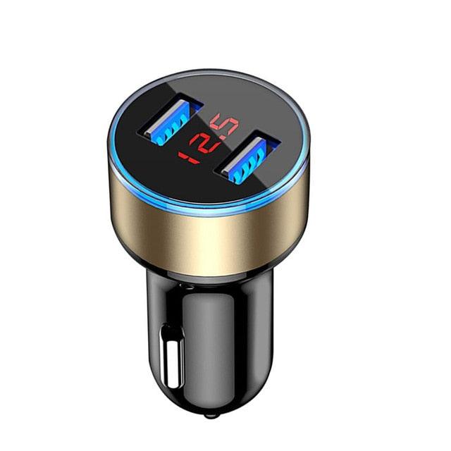 Dual Output USB Fast Charging Car Charger - LED Indicator - dealskart.com.au