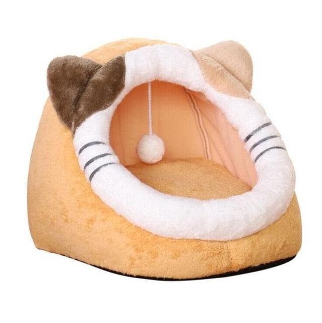 Pet Accessories- Warm Soft Cushy Sleeping Nest for Cats - dealskart.com.au