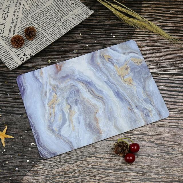 Marble Patterned MacBook Laptop Hard-Shell Case - dealskart.com.au