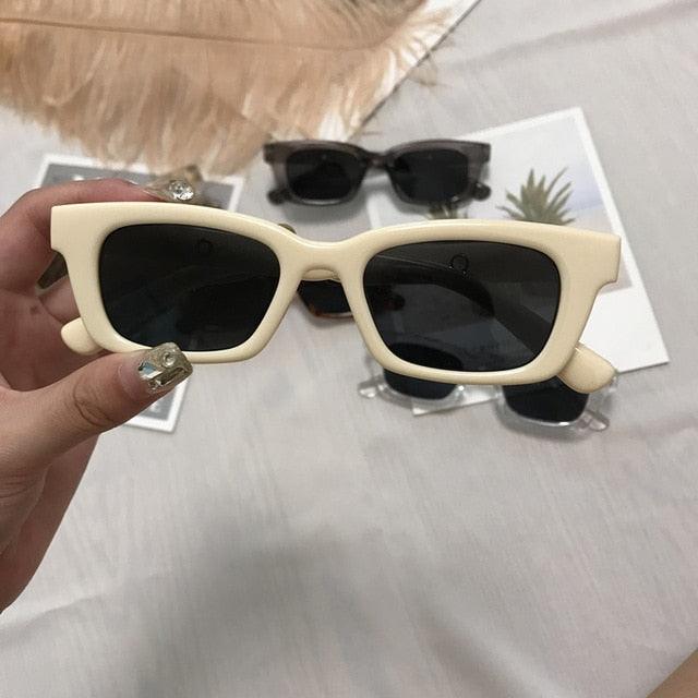 Women’s Vintage Rectangle Cat-eye Sunglasses - dealskart.com.au