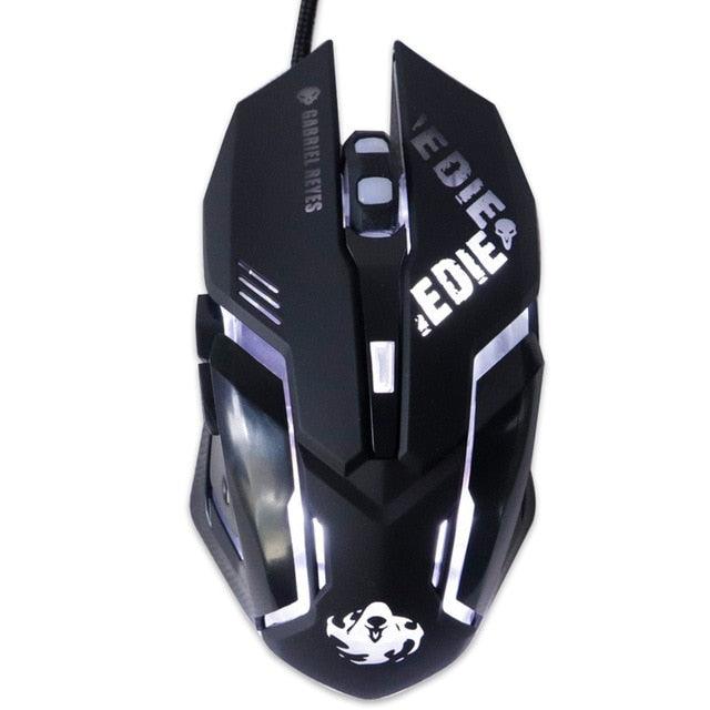 E-Sports Gaming Mouse - Wired USB, 6 Keys, Adjustable DPI - dealskart.com.au