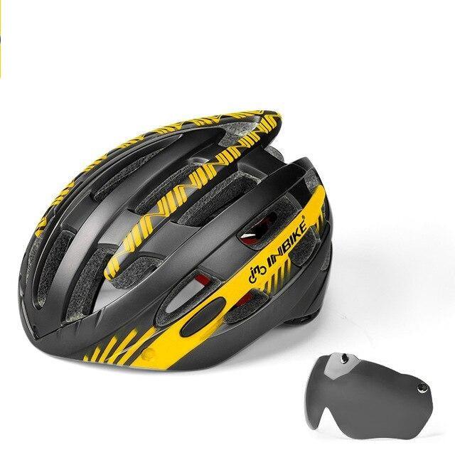 In-Bike Unisex Cycling Helmet with Goggles - dealskart.com.au