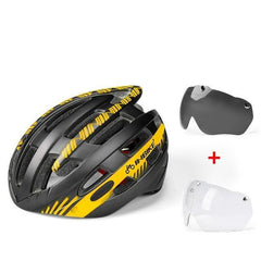 In-Bike Unisex Cycling Helmet with Goggles - dealskart.com.au