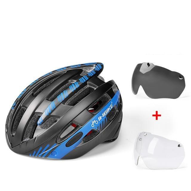 In-Bike Unisex Cycling Helmet with Goggles - dealskart.com.au