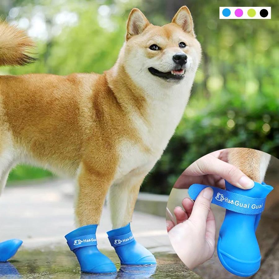 Pet Accessories- Anti-skid Rainboots for Dogs - dealskart.com.au