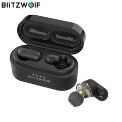 [Dual Dynamic Driver] Blitzwolf BW FYE7 TWS Earbuds bluetooth 5.0 Earphones In-ear Wireless Earphone Pro Bass Stereo Hifi Music - dealskart.com.au