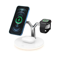 Triple Output Wireless Charging Dock Station - For Apple Devices - dealskart.com.au