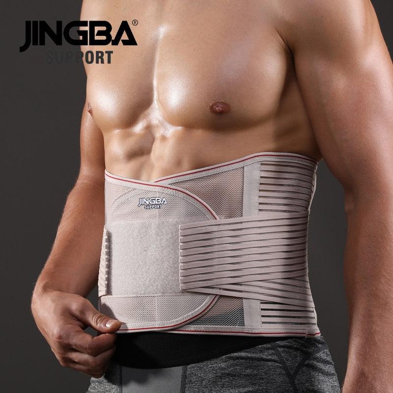 Waist Support- Jingba Waist Spine Back Support Belt - dealskart.com.au