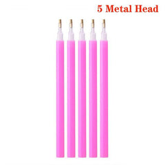 Double Headed Nail Art Designing Tool - Wax & Metal Tip - dealskart.com.au