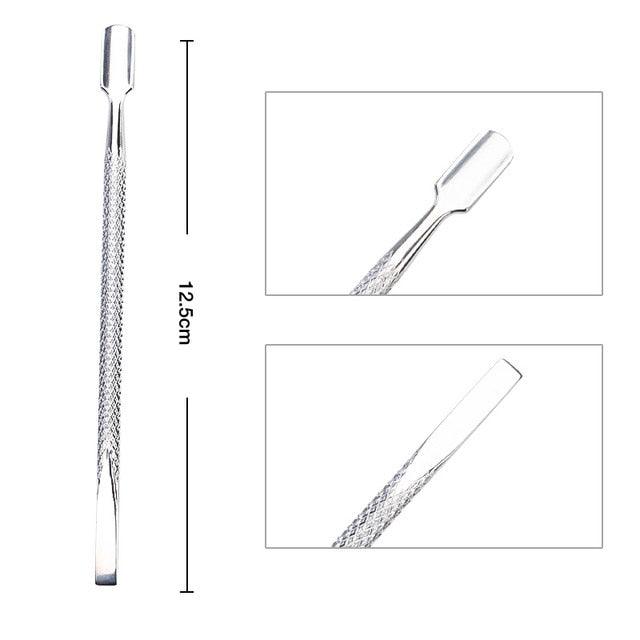 Metal Toned Cuticle Care and Removal Tools - Steel Made - dealskart.com.au