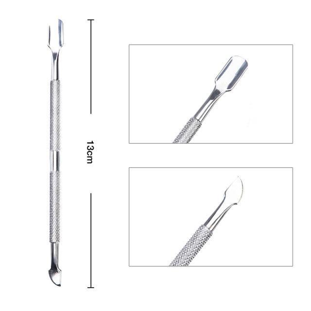 Metal Toned Cuticle Care and Removal Tools - Steel Made - dealskart.com.au